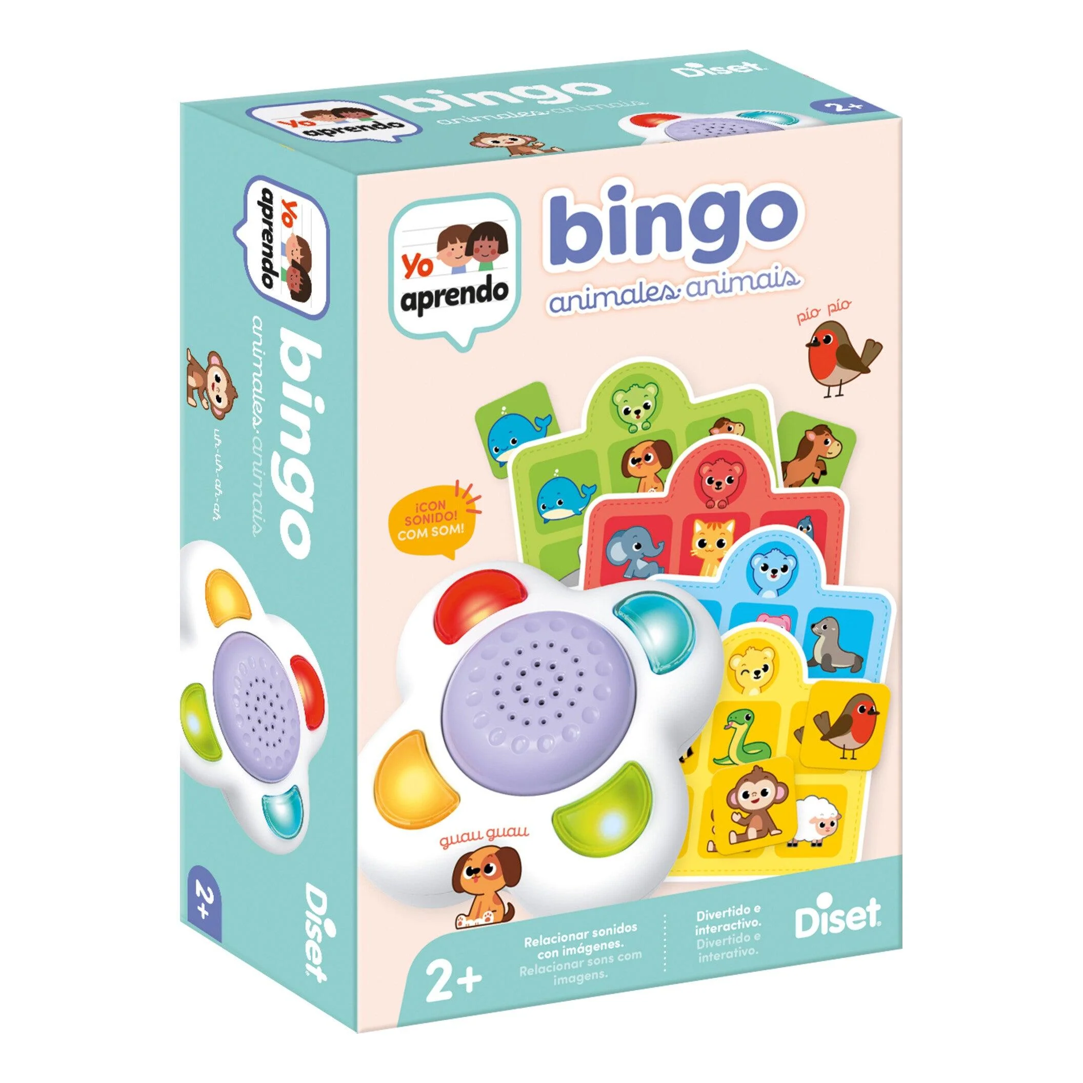 Eu Aprendo Com Bingo Animais Diset