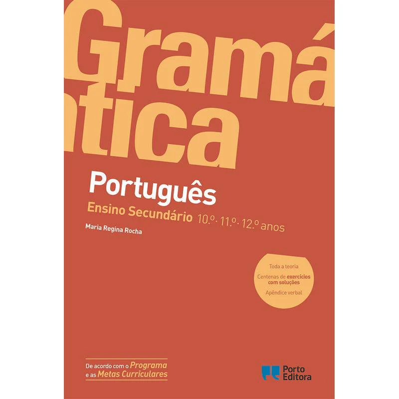 Gramática de Português - Ensino Secundário  de Maria Regina Rocha