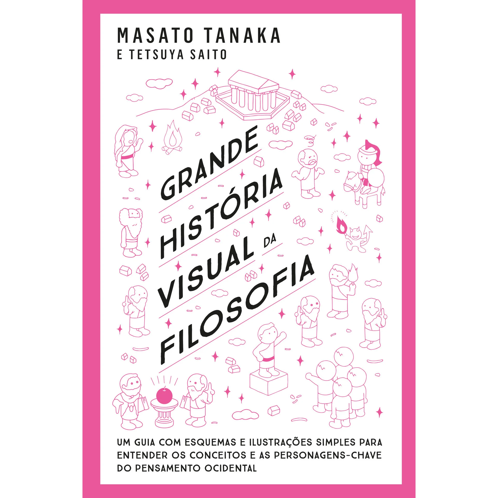 Grande História Visual da Filosofia de Masato Tanaka e Tetsuya Saito