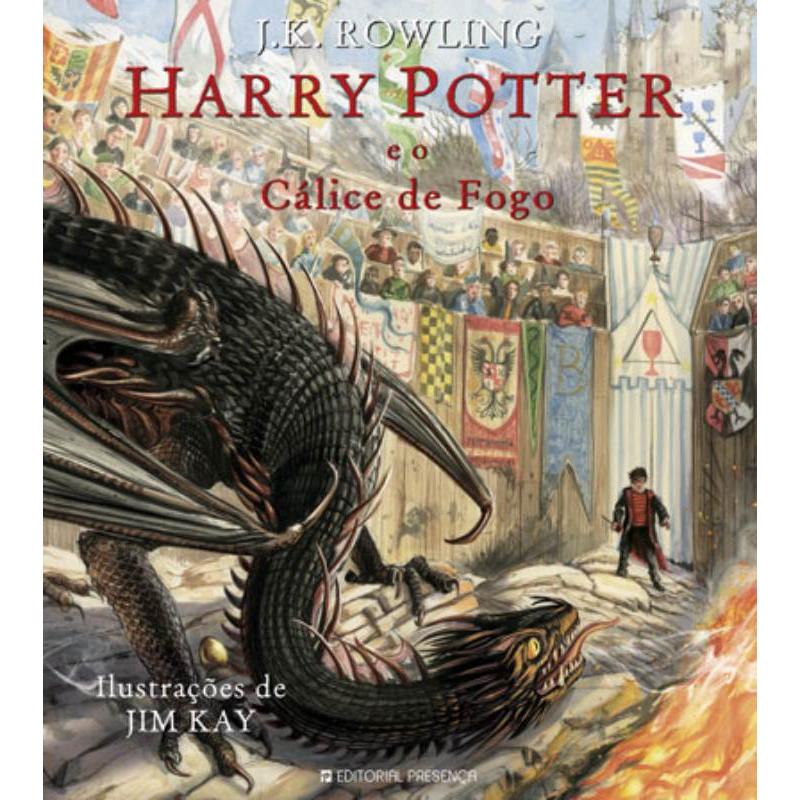 Harry Potter e o Cálice de Fogo de J. K. Rowling - Edição Ilustrada