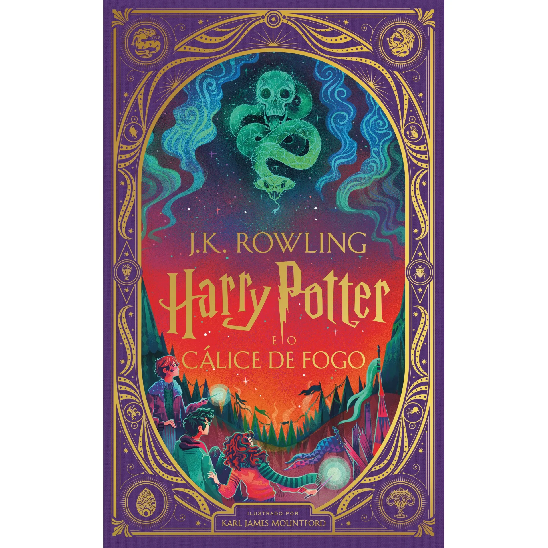 Harry Potter E O Cálice De Fogo- Edição Interativa de J.K. Rowling, Karl James Mountford