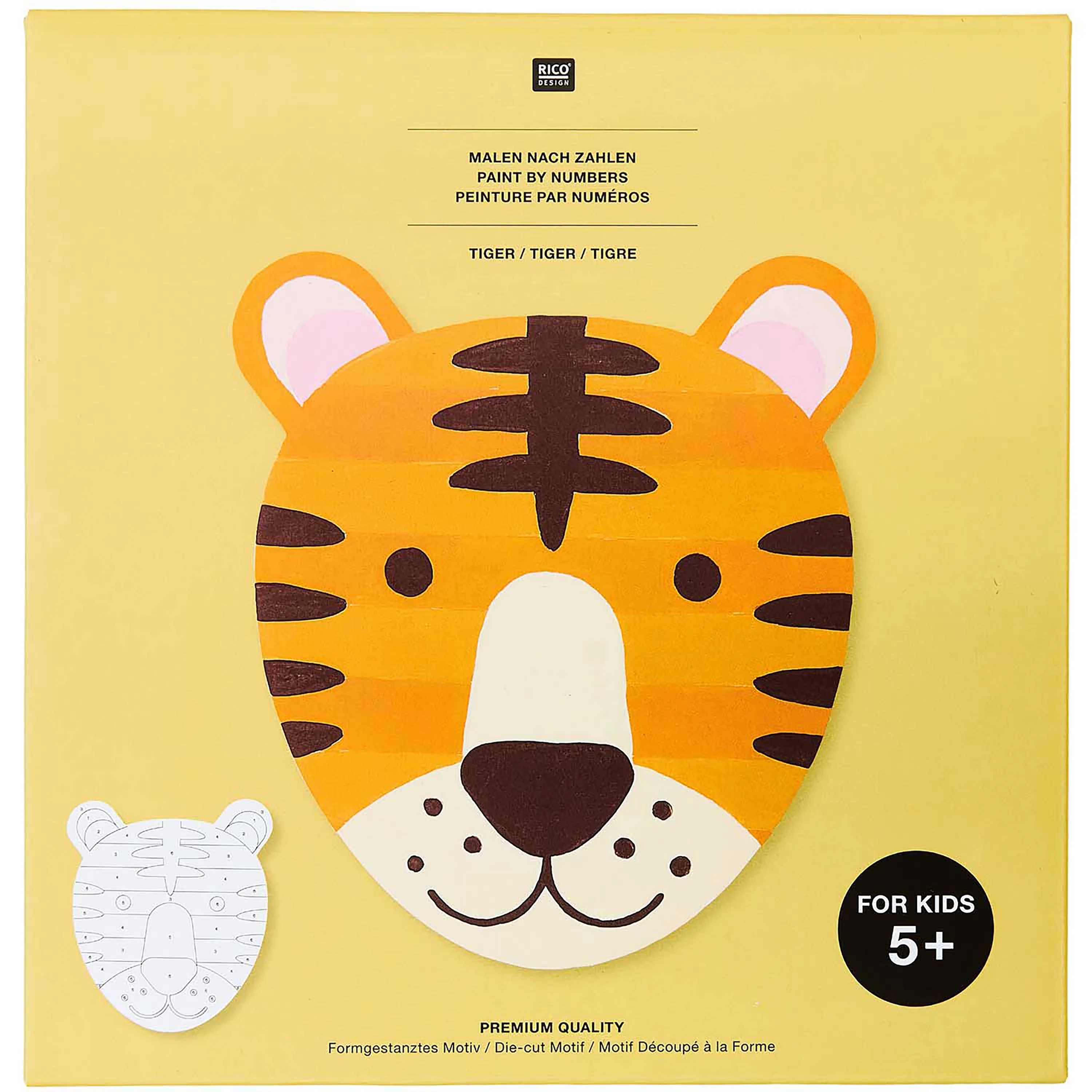 Kit Pintura Por Números - Kids Tigre - Image 5