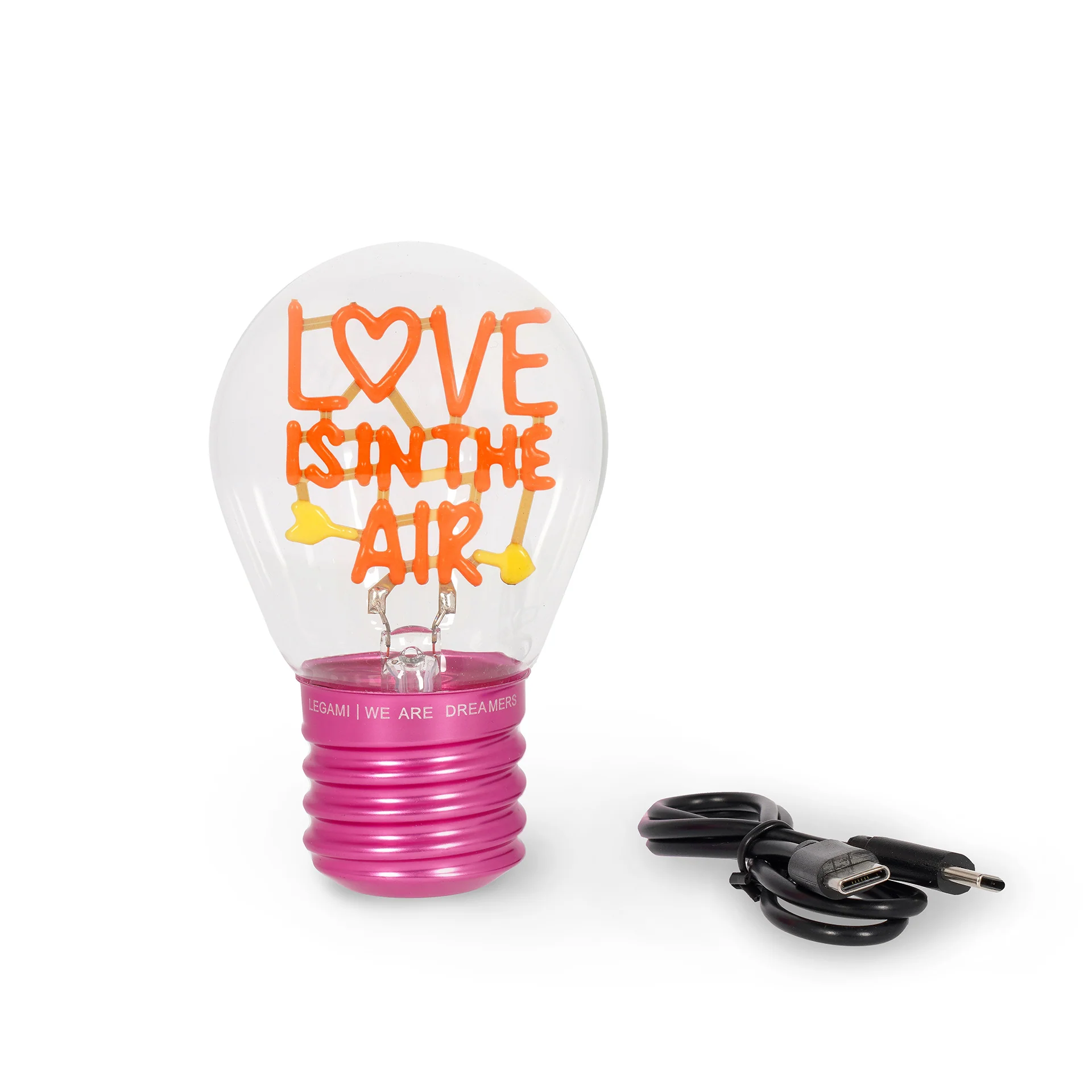 Lâmpada Mesa Neon -Love Is In The Air - Image 2