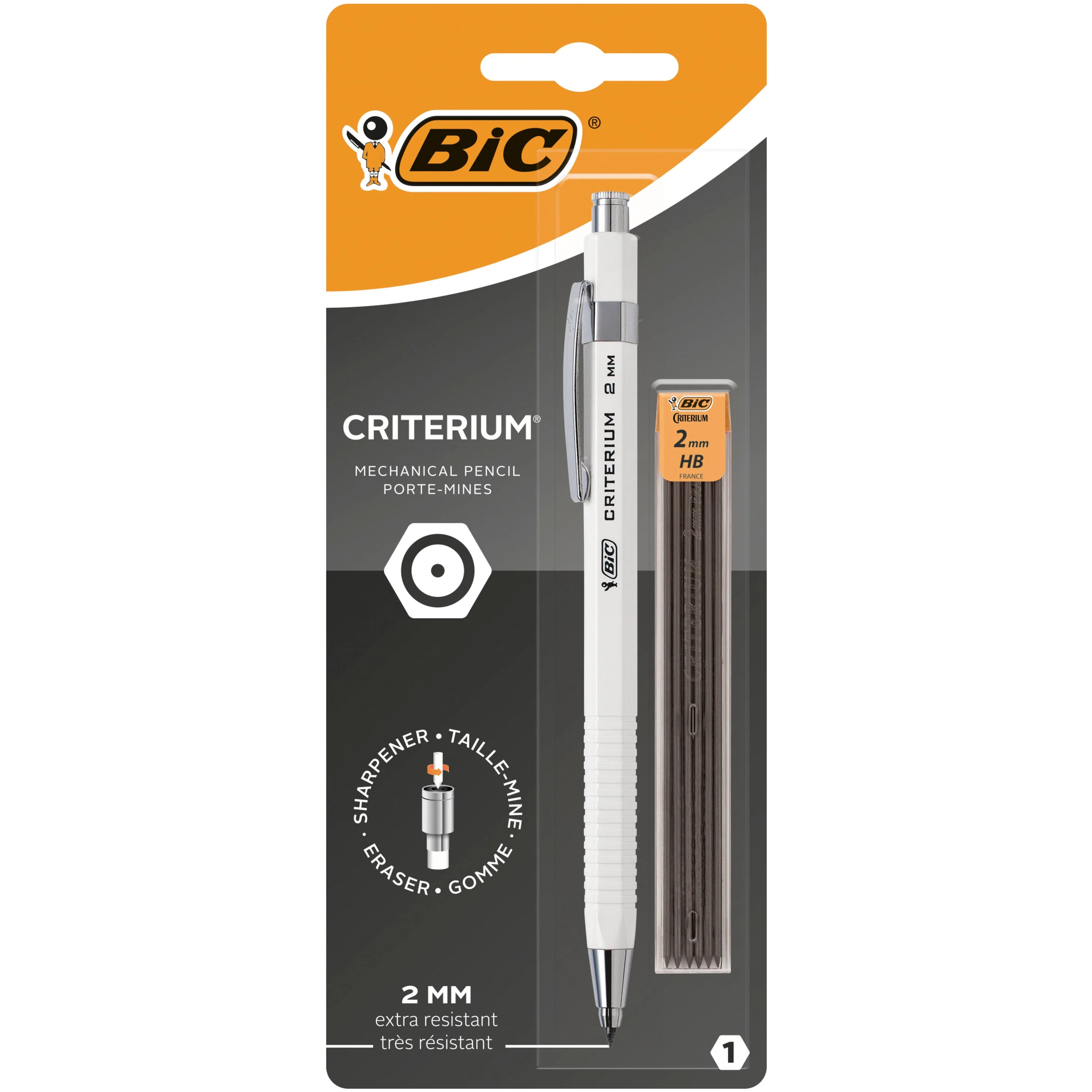 Lapiseira Criterium 2mm com Minas Bic - Image 3