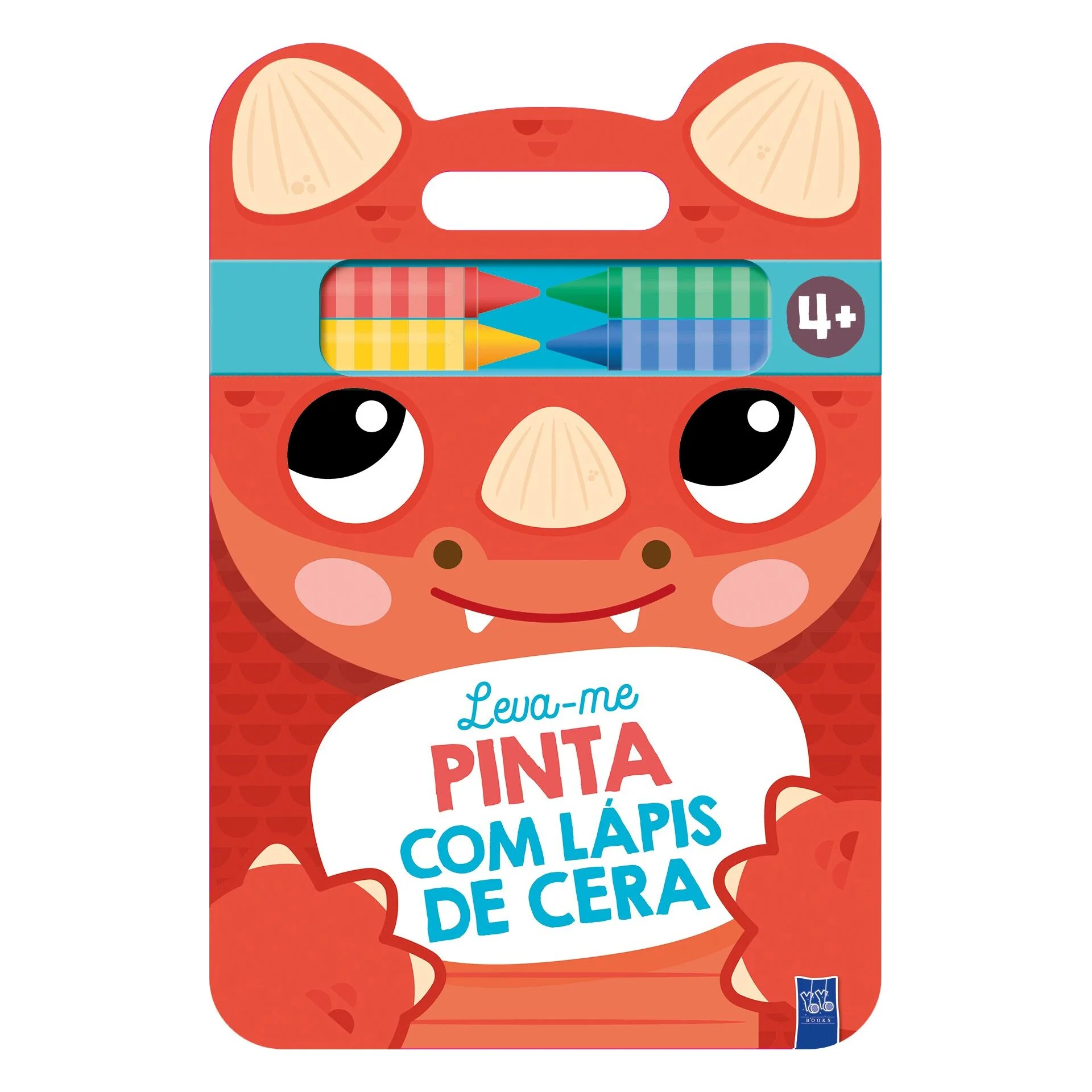 Leva-Me Pinta Com Lápis De Cera - Dinossauro de Yoyo Books