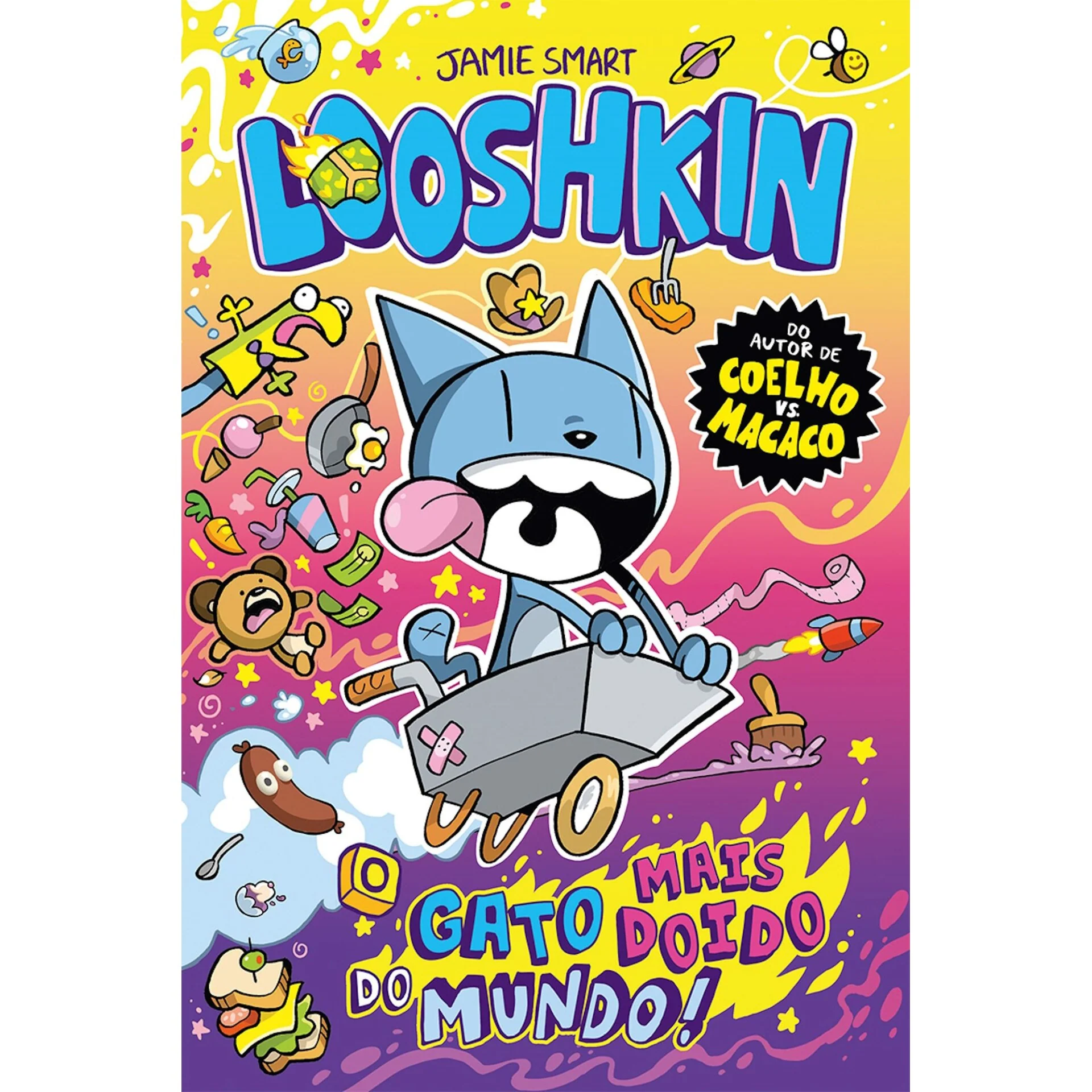Looshkin - Livro 1: o Gato Mais Doido do Mundo! de Jamie Smart