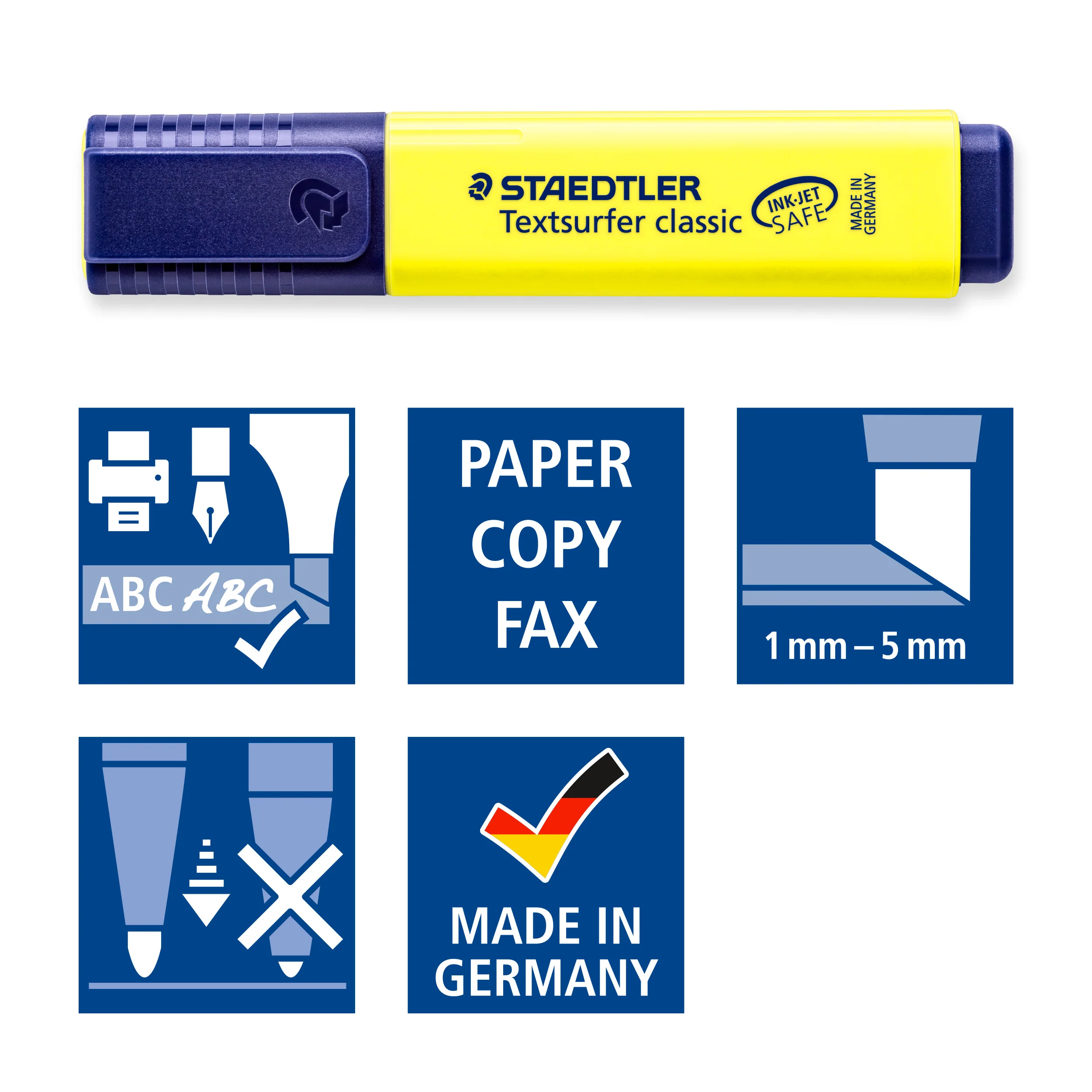 Marcador Fluorescente Textsurfer Classic 6 + 2 unidades Staetler - Image 2