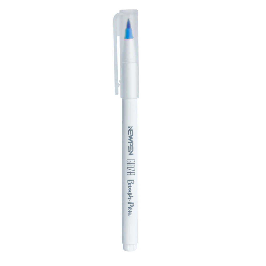Marcador Ginza Pro Brush Pen Azul Safira Newpen - Image 4