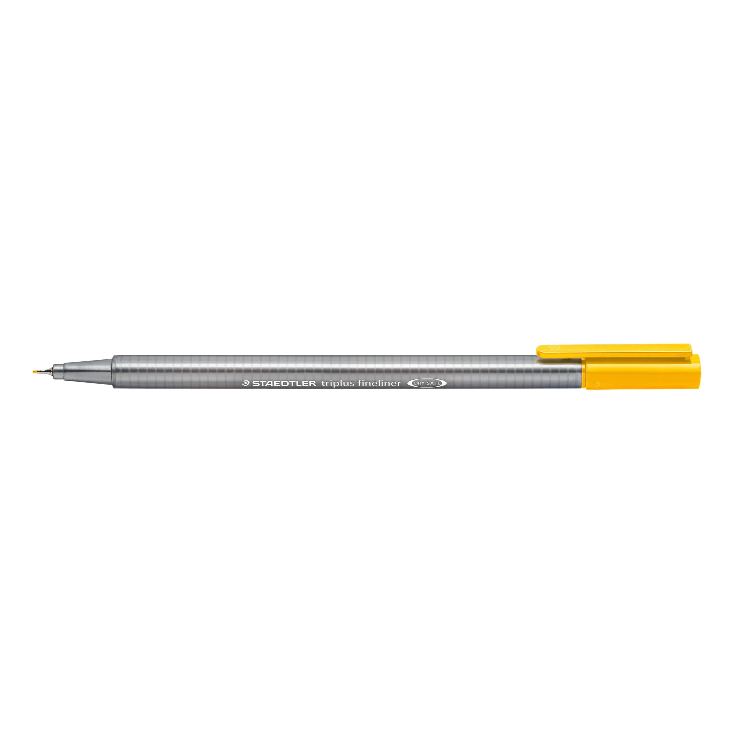 Marcador Triplus Fineliner Amarelo Intenso