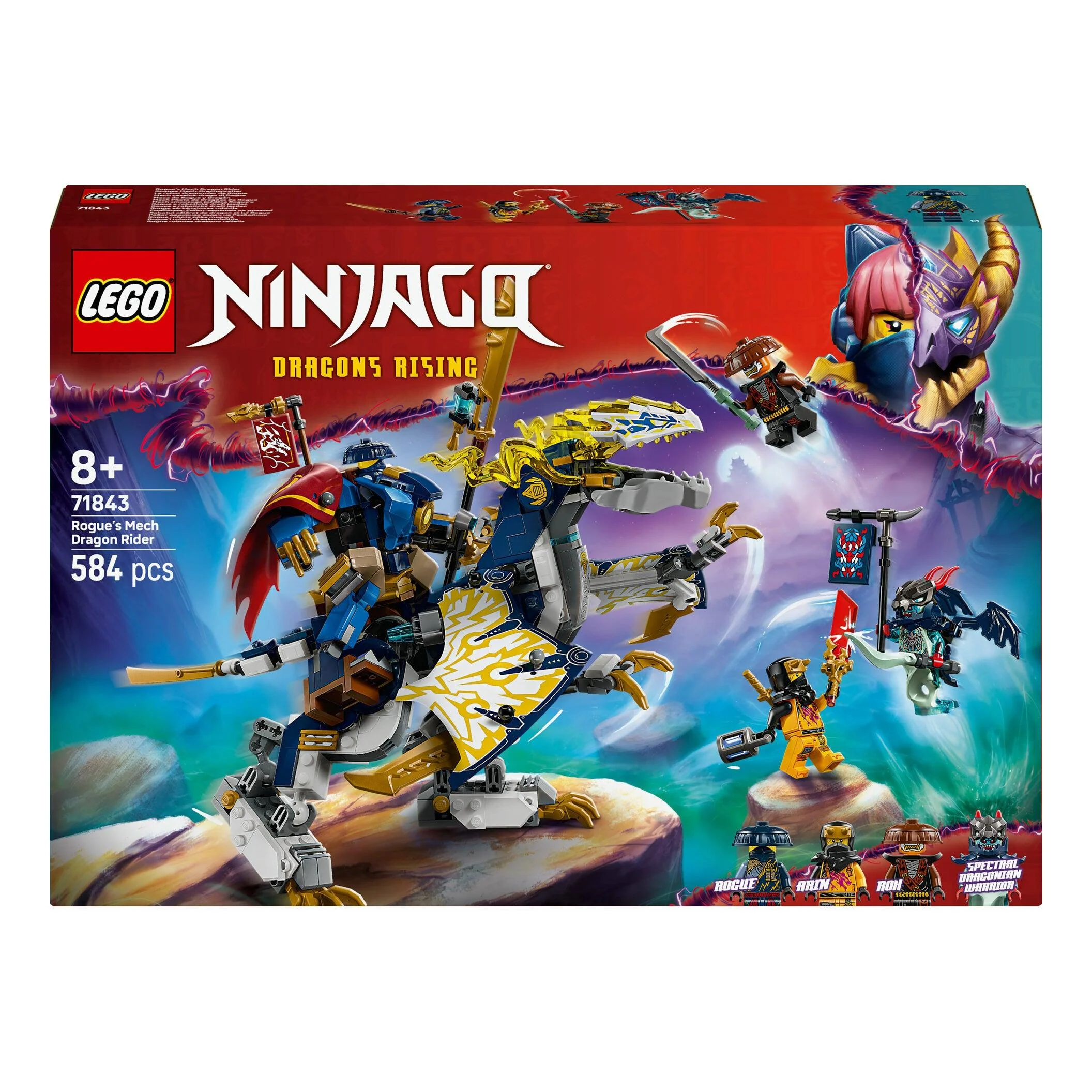 Mech Piloto De Dragões Do Rogue Lego