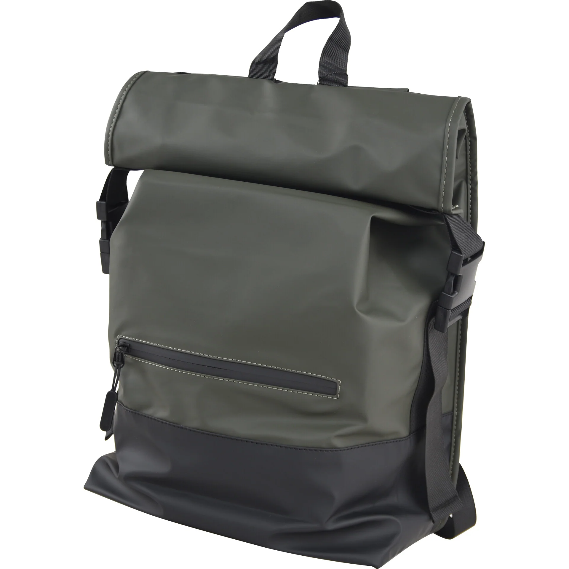 Mochila Office Foldable Dark Green/Black - Image 3