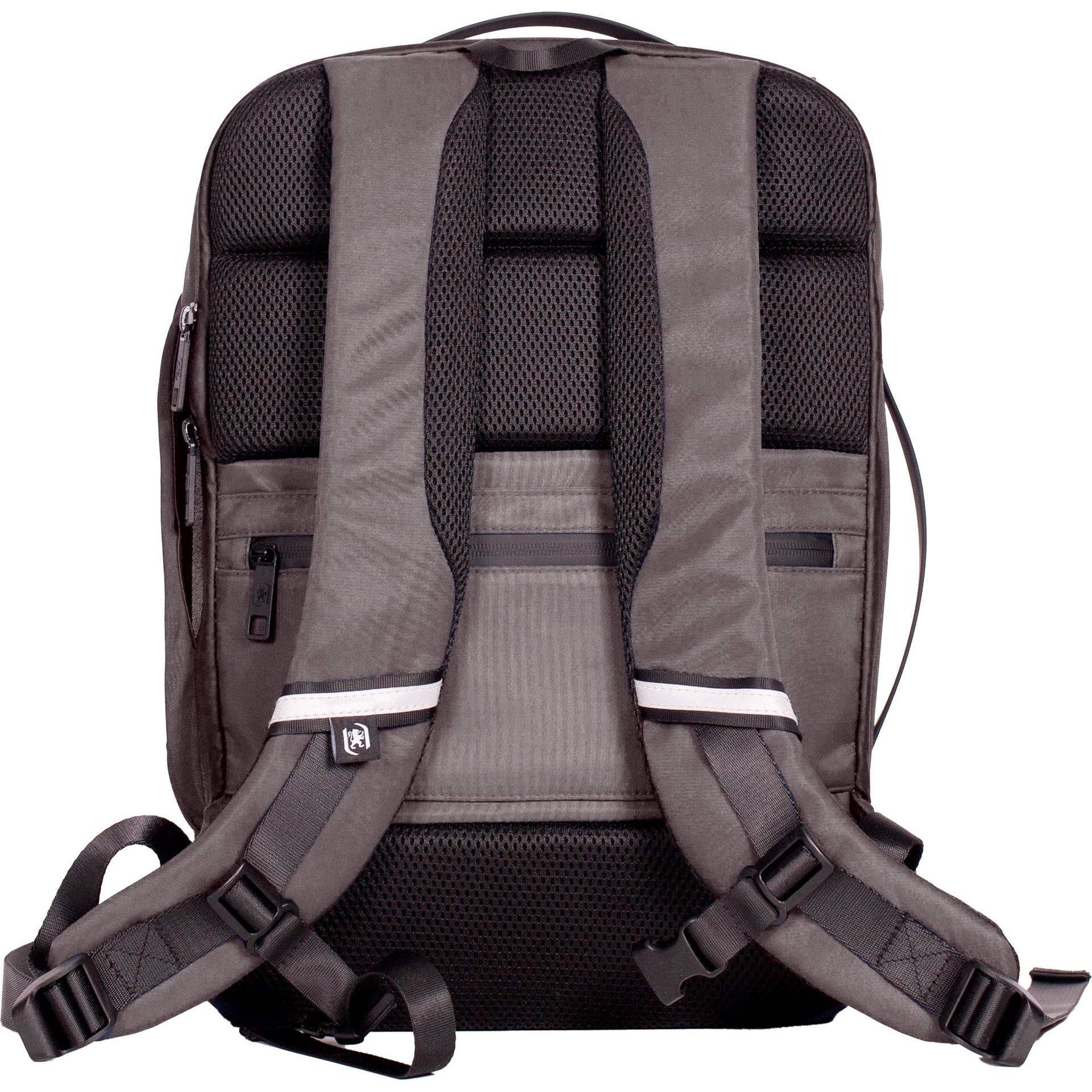 Mochila Executive Cinza Oxford - Image 2
