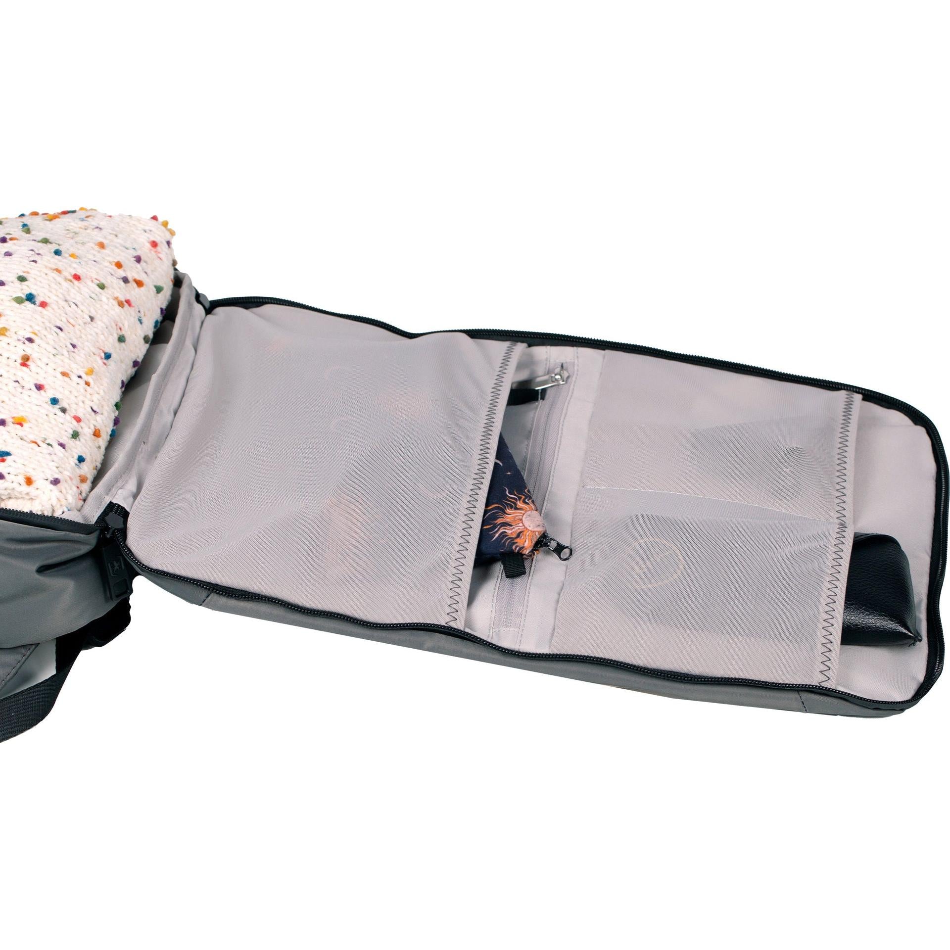 Mochila Executive Cinza Oxford - Image 3