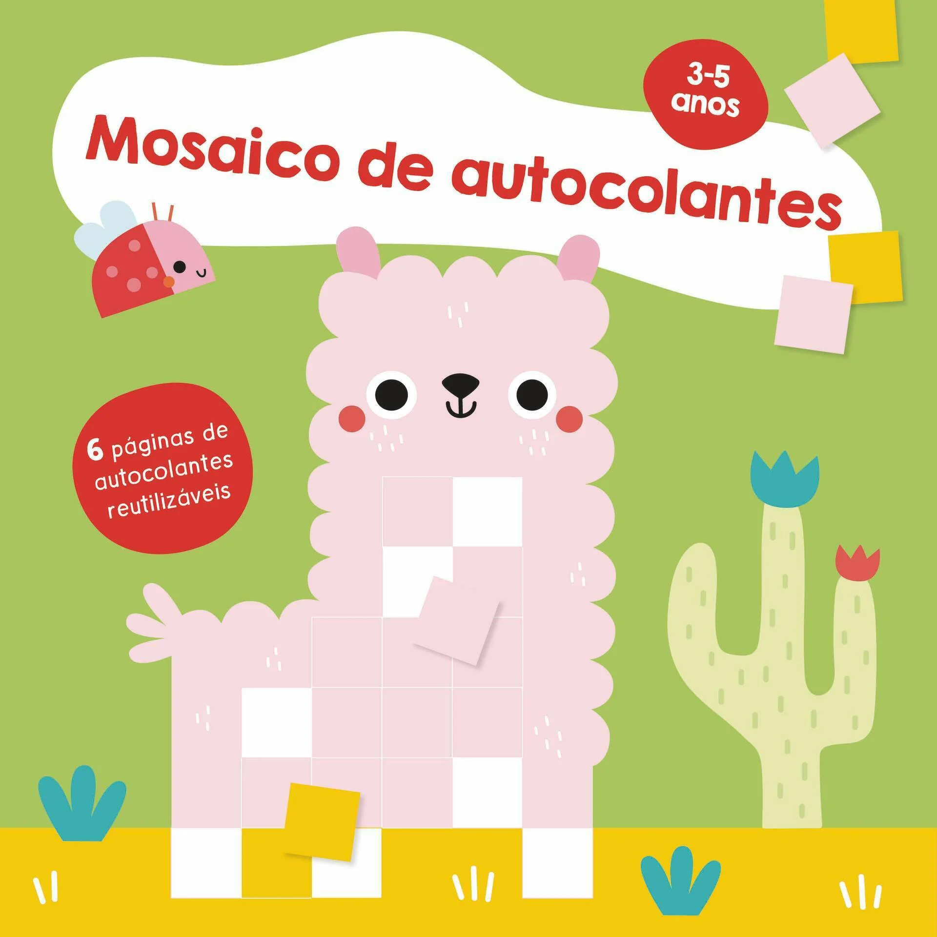 Mosaico de Autocolantes - Lama 3-5 Anos de Yoyo Studios