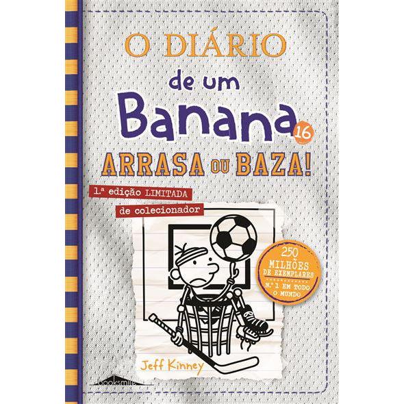 O Diário de um Banana 16 de Jeff Kinney Arrasa ou Baza!