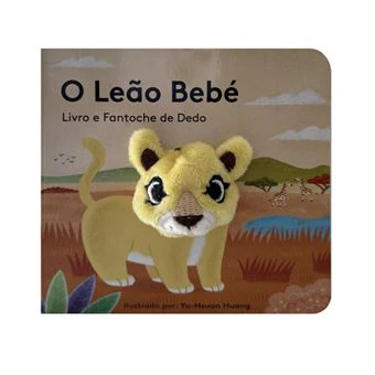 O Leão Bebé: Livro e Fantoche de Dedo de ImageBooks