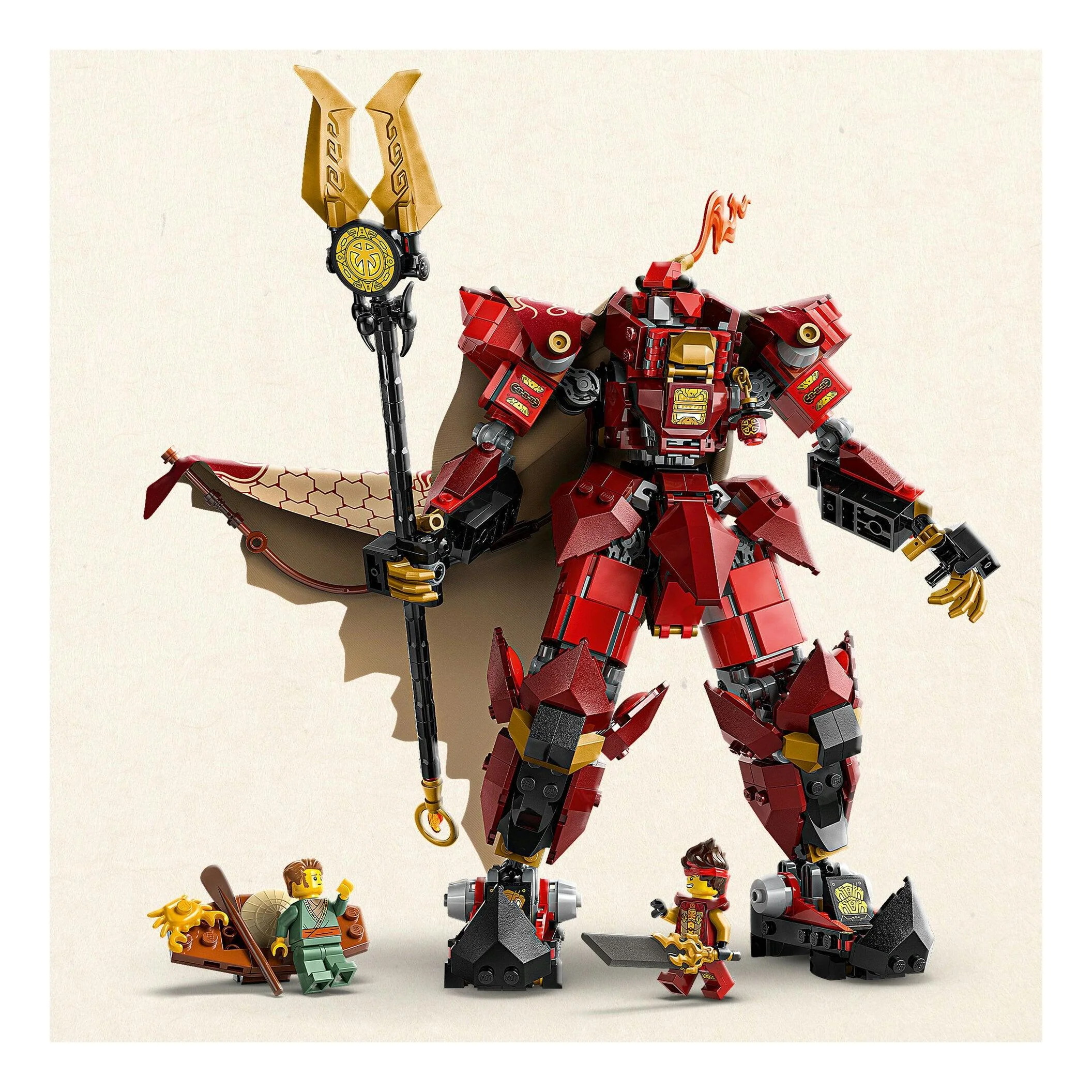 O Mech Cavaleiro De Fogo Lego-Ninjago - Image 3