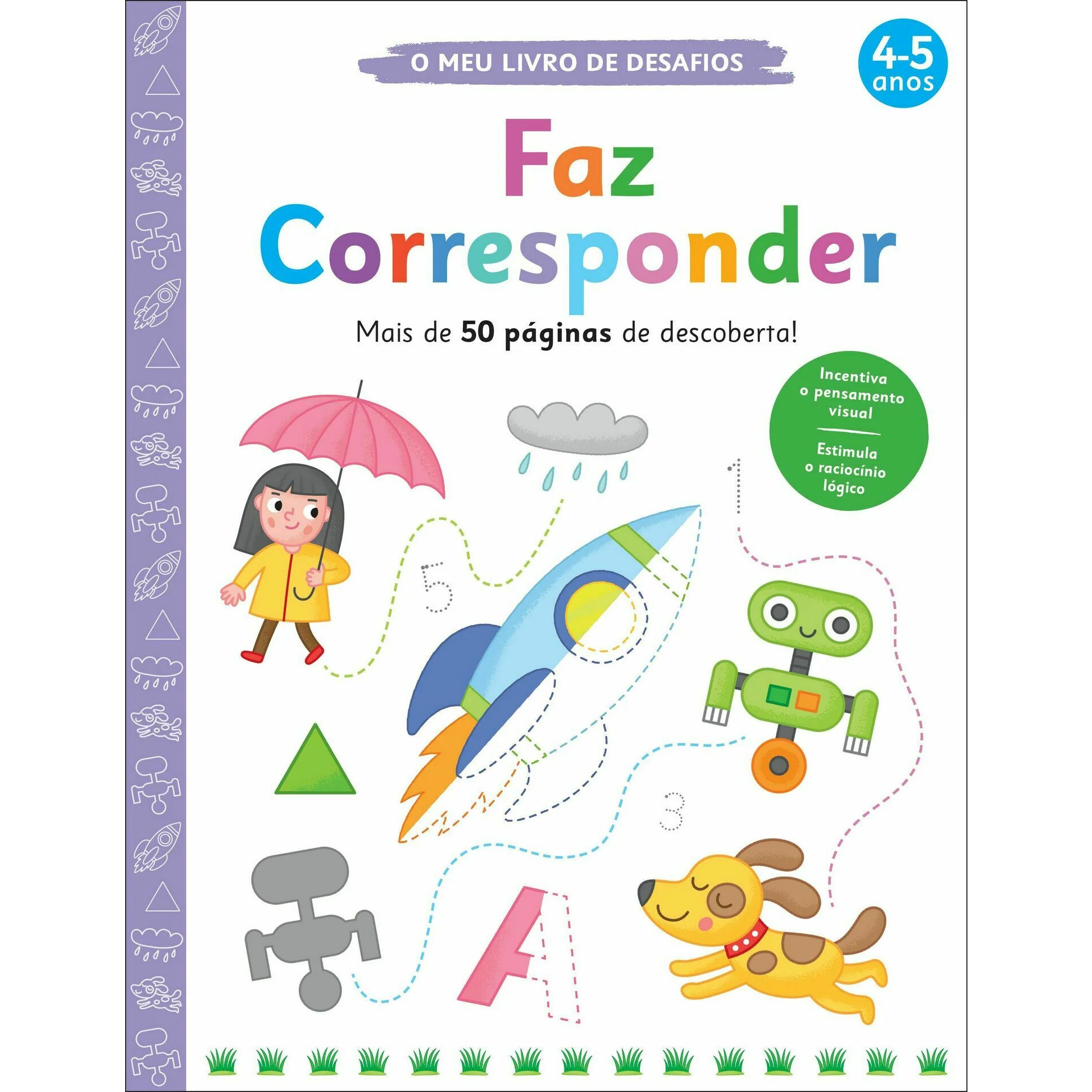 O Meu Livro de Desafios - Faz Corresponder de Amanda Lott