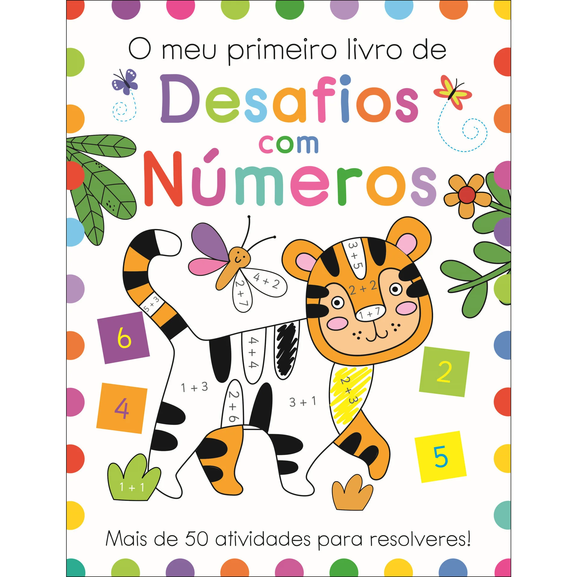 O Meu Primeiro Livro de Desafios com Números de Eve Robertson