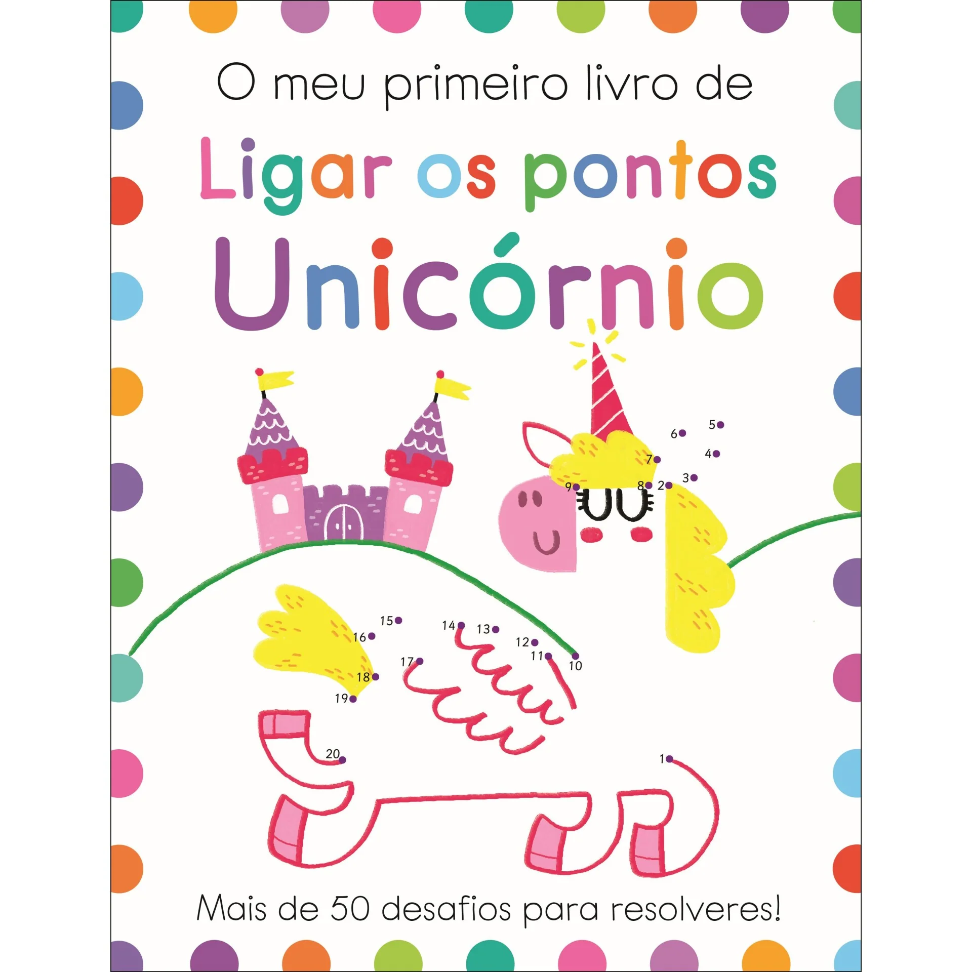 O Meu Primeiro Livro de Ligar os Pontos - Unicórnio de Elizabeth Golding