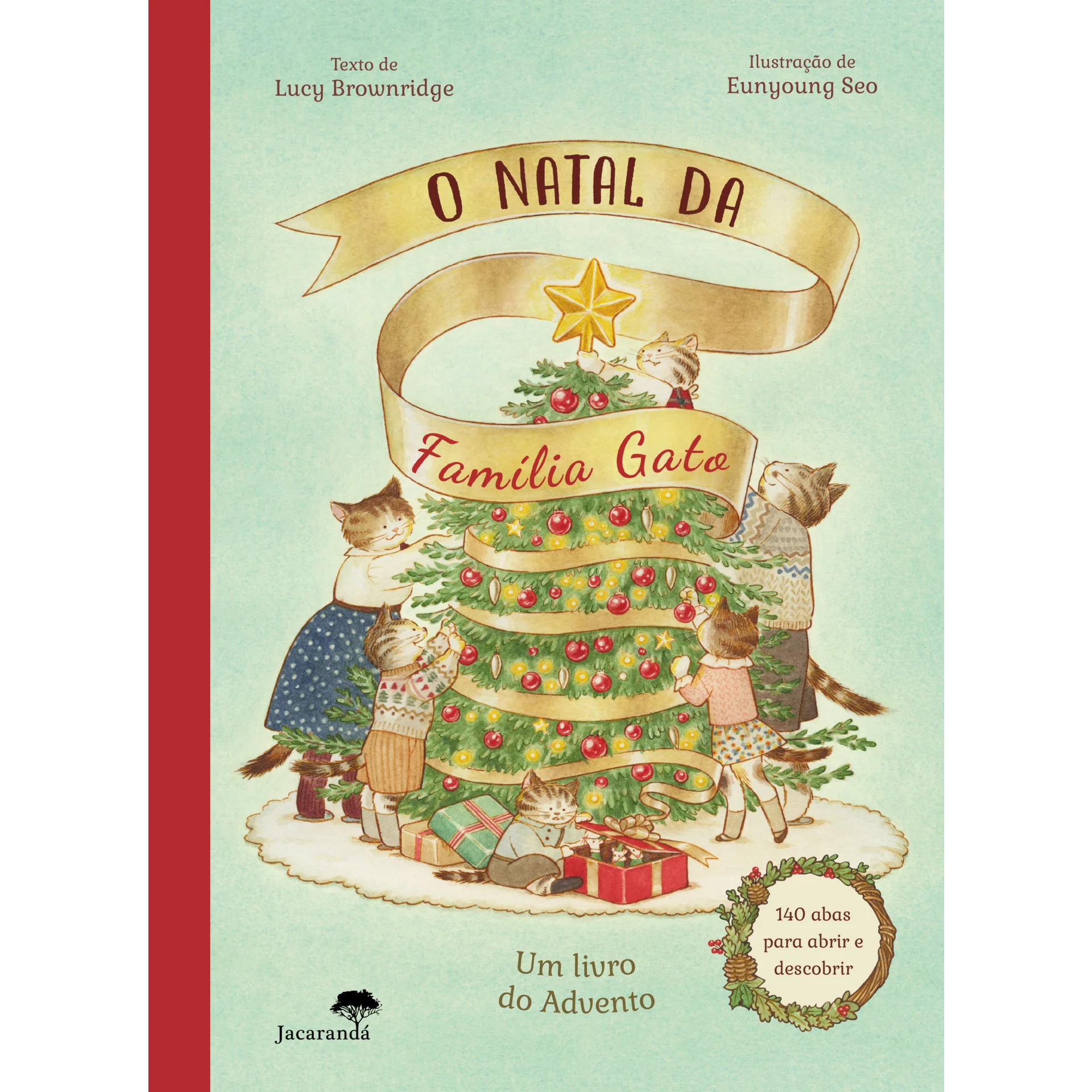 O Natal da Família Gato de Lucy Brownridge - Um Livro do Advento