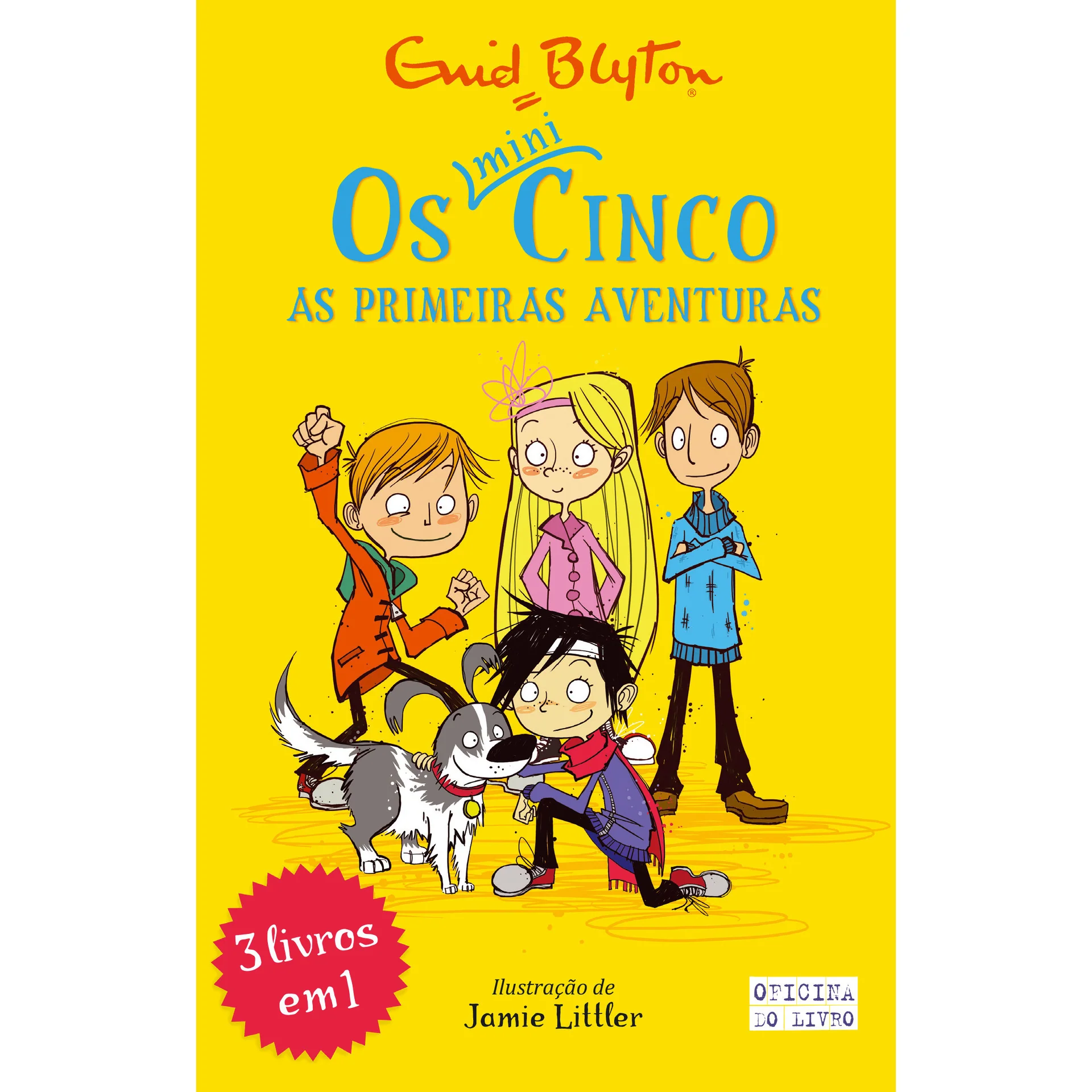 Os Mini Cinco - as Primeiras Aventuras (3 Livros em 1) de Enid Blyton