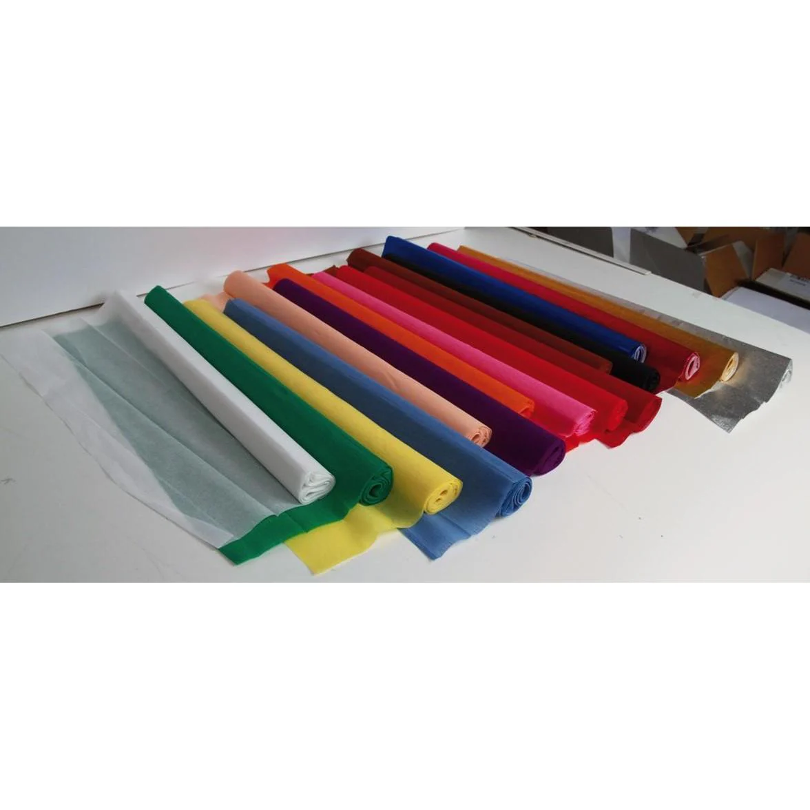 Papel Crepe 50*250 Laranja