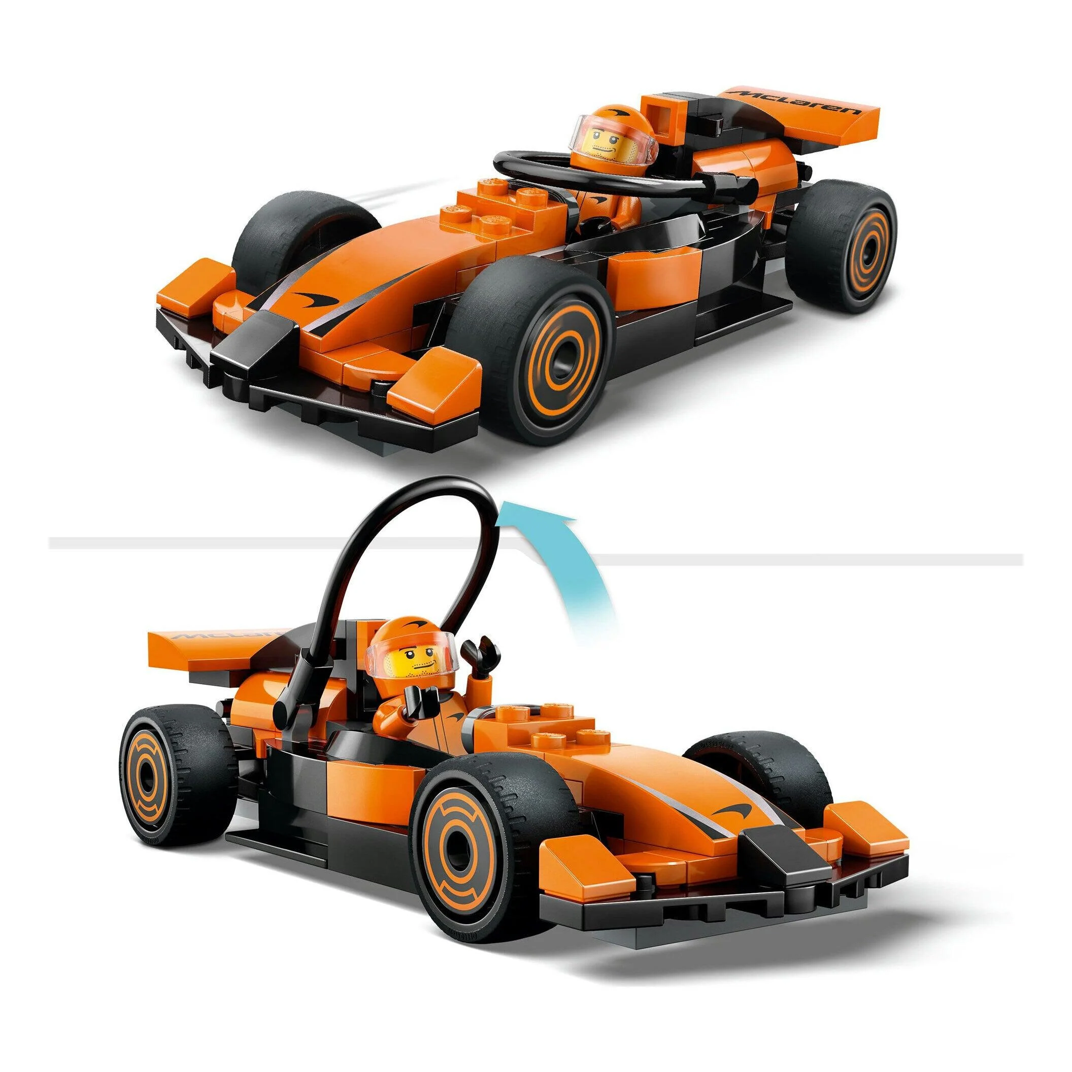Piloto de F1 com Carro Mclaren Lego - Image 2