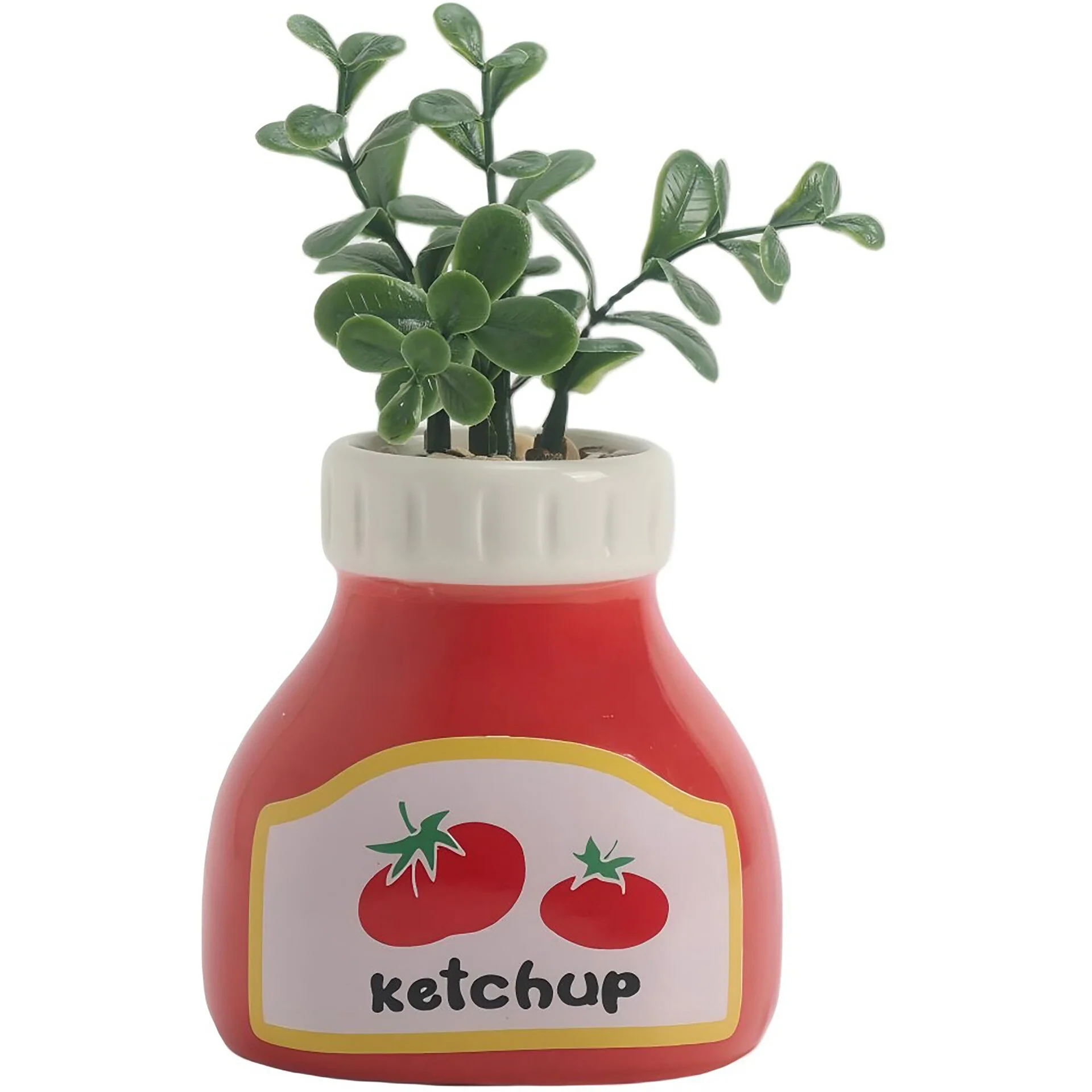 Plt Art Vaso Ketchup #Gl