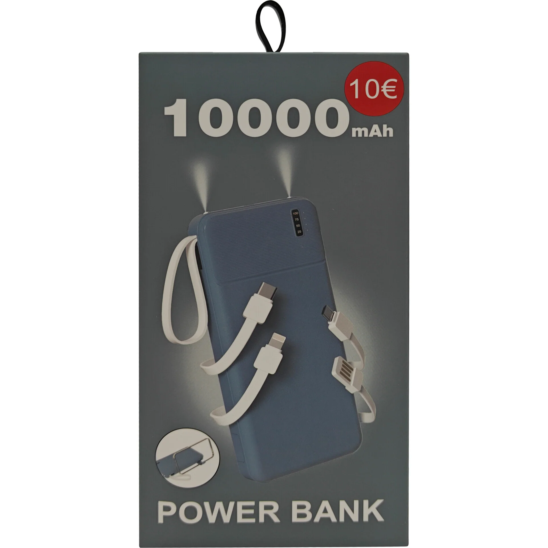 Power Bank 10.000 Mah Azul Fusion - Image 3