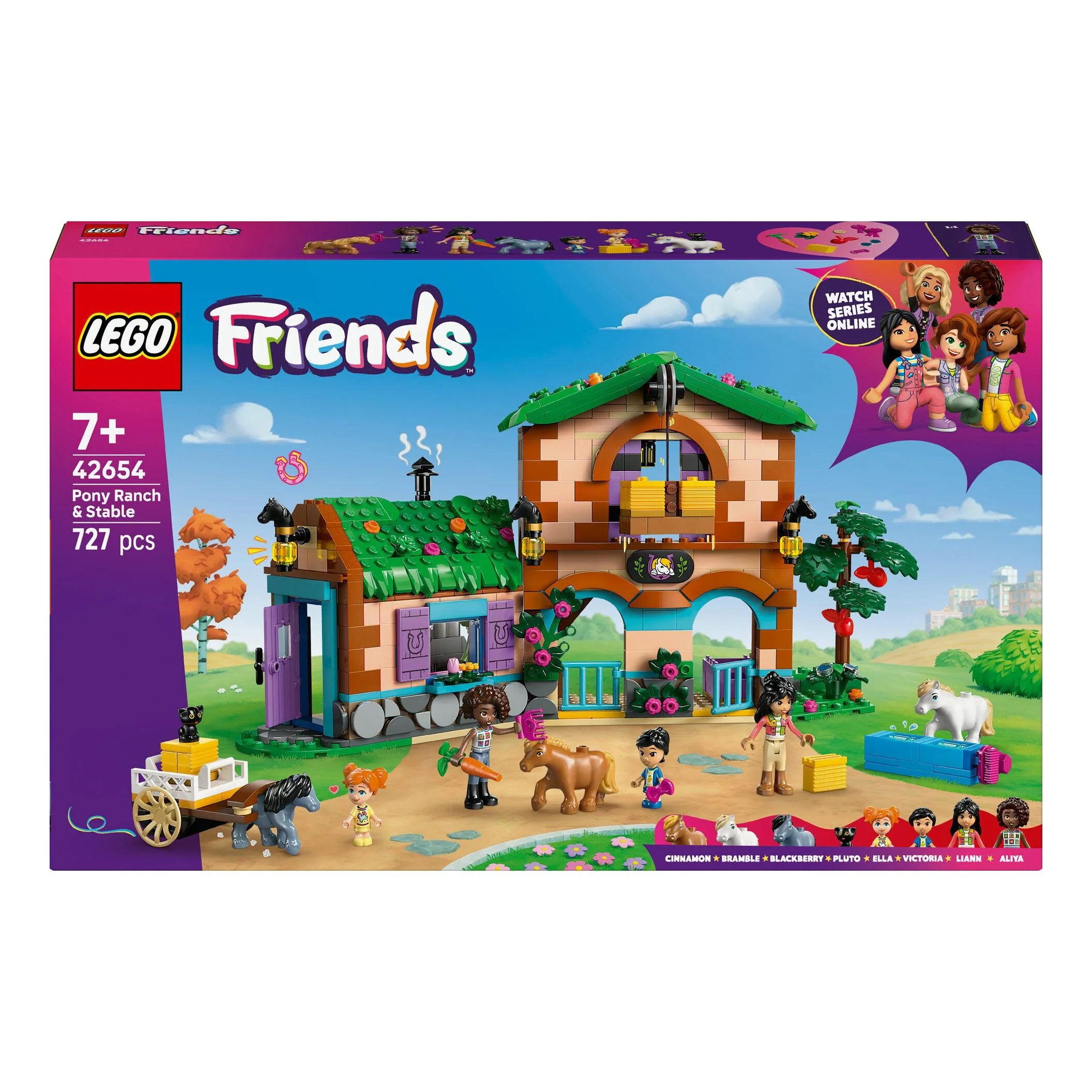 Rancho E Estábulo De Póneis Lego-Friends