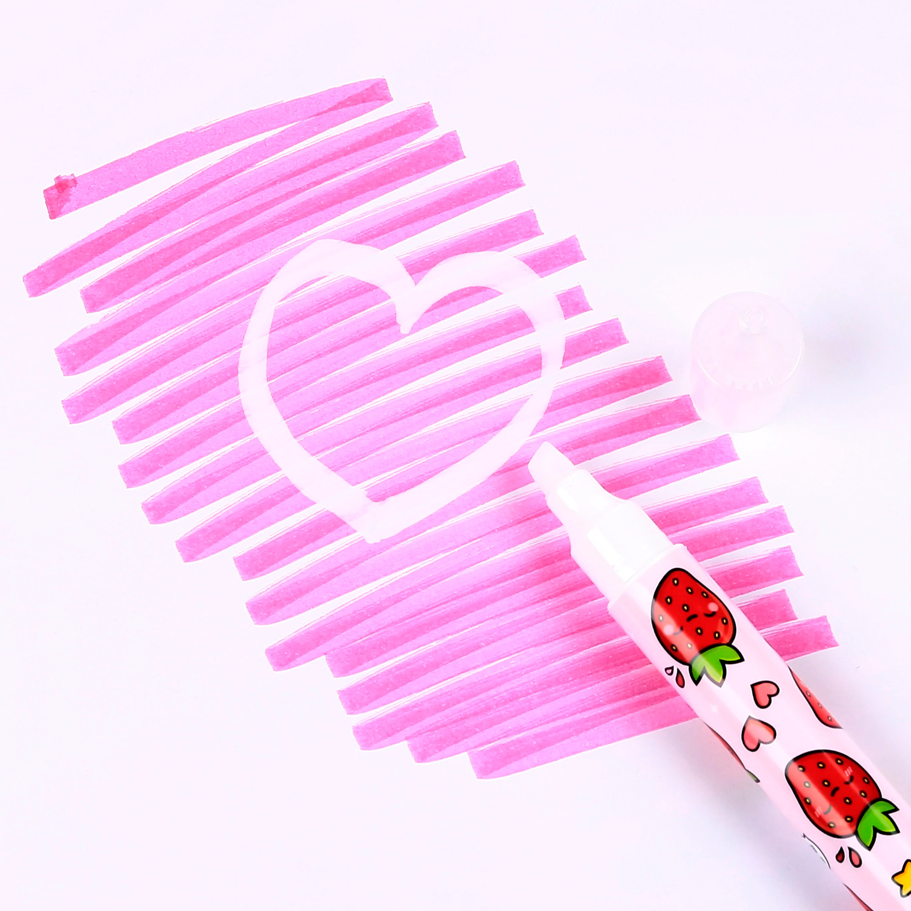 Set 6 Marcadores Apag.-Foodiemals Frutas - Image 9