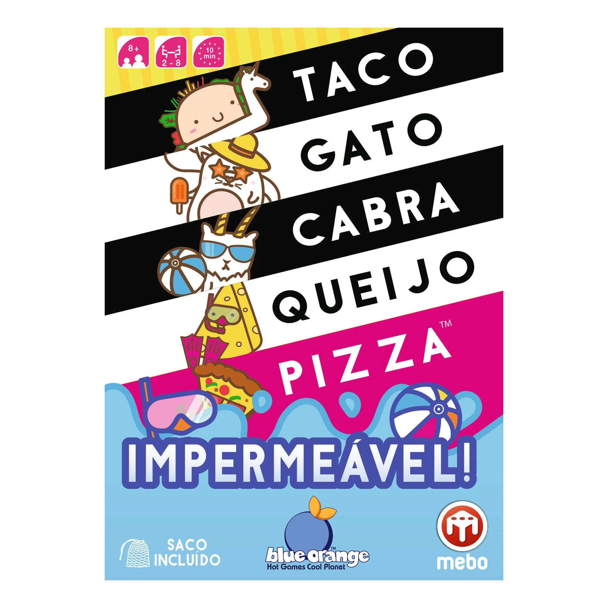 Taco Gato Impermeável Mebogames