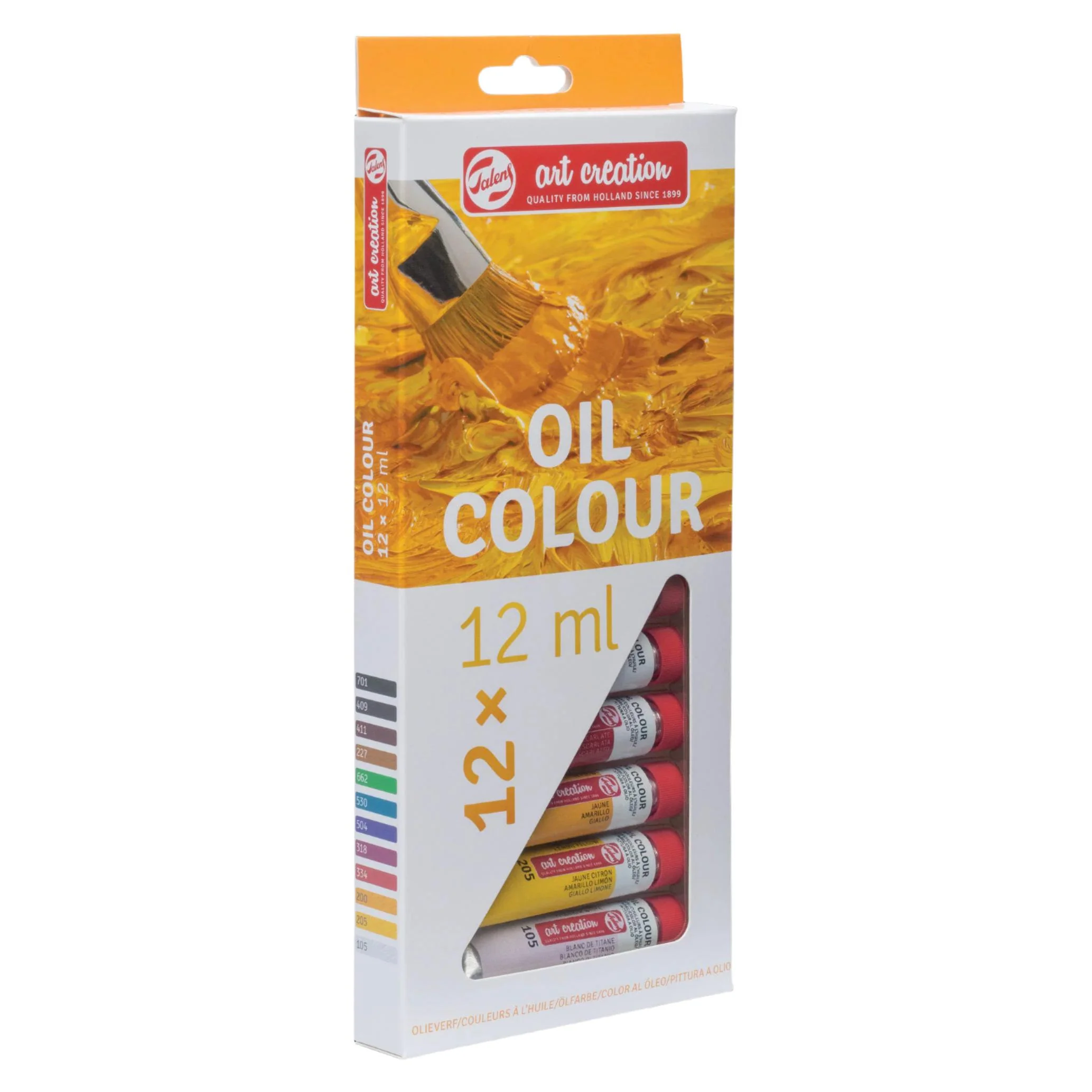 Tinta de Óleo 12ml 12 unidades Talens - Image 2