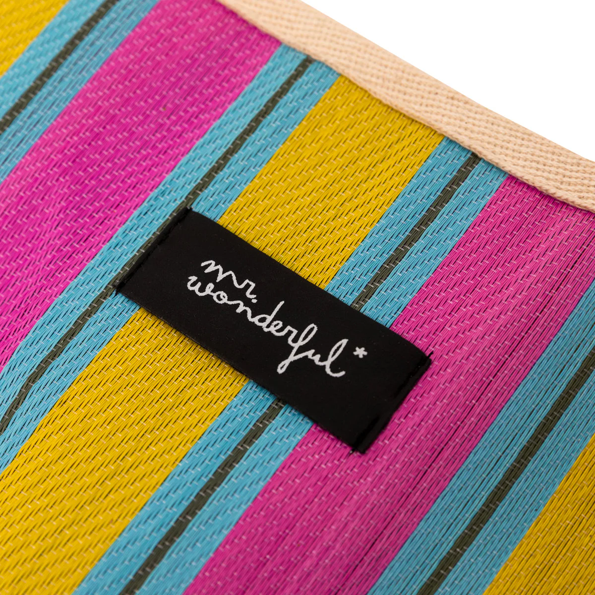 Tote Bag - Yellow, Blue And Purple - Image 3