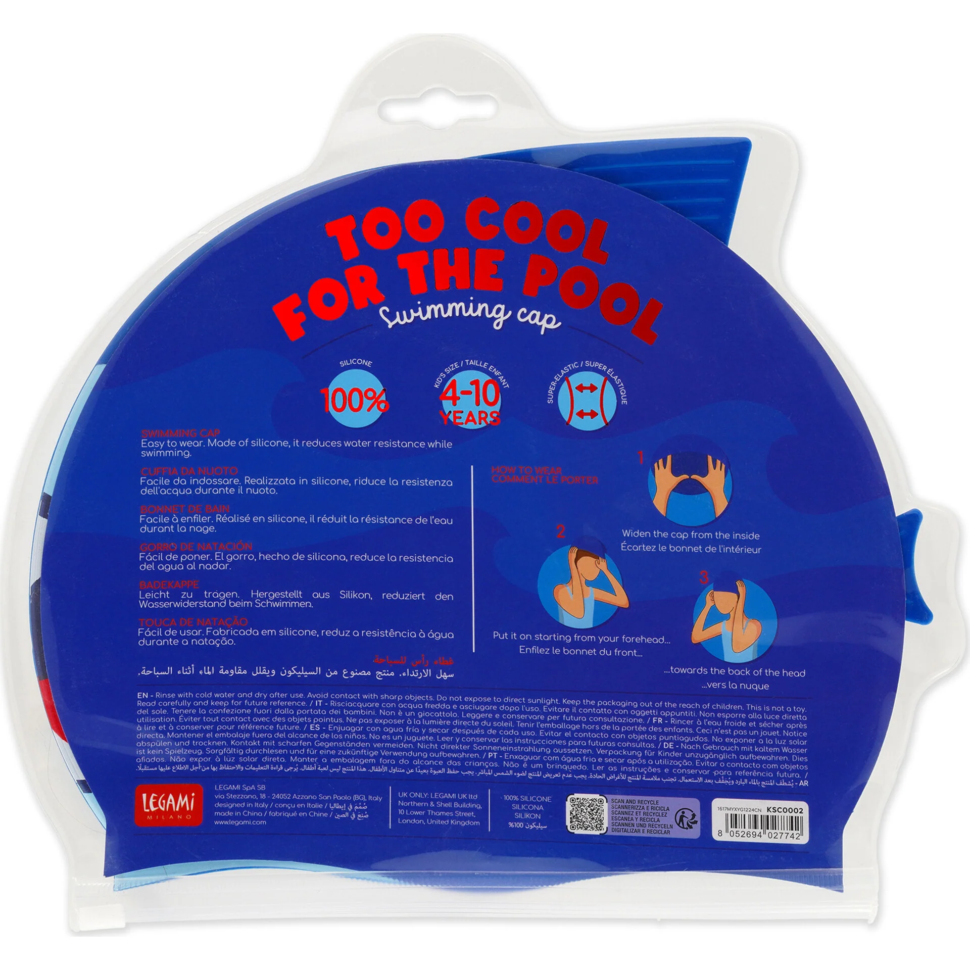 Touca De Natação - Tubarão - Image 2