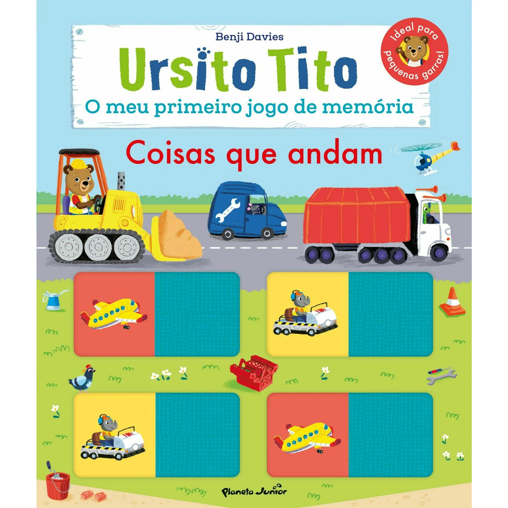 Ursito Tito - o Meu Primeiro Jogo da Memória: Coisas que Andam de Benji Davies