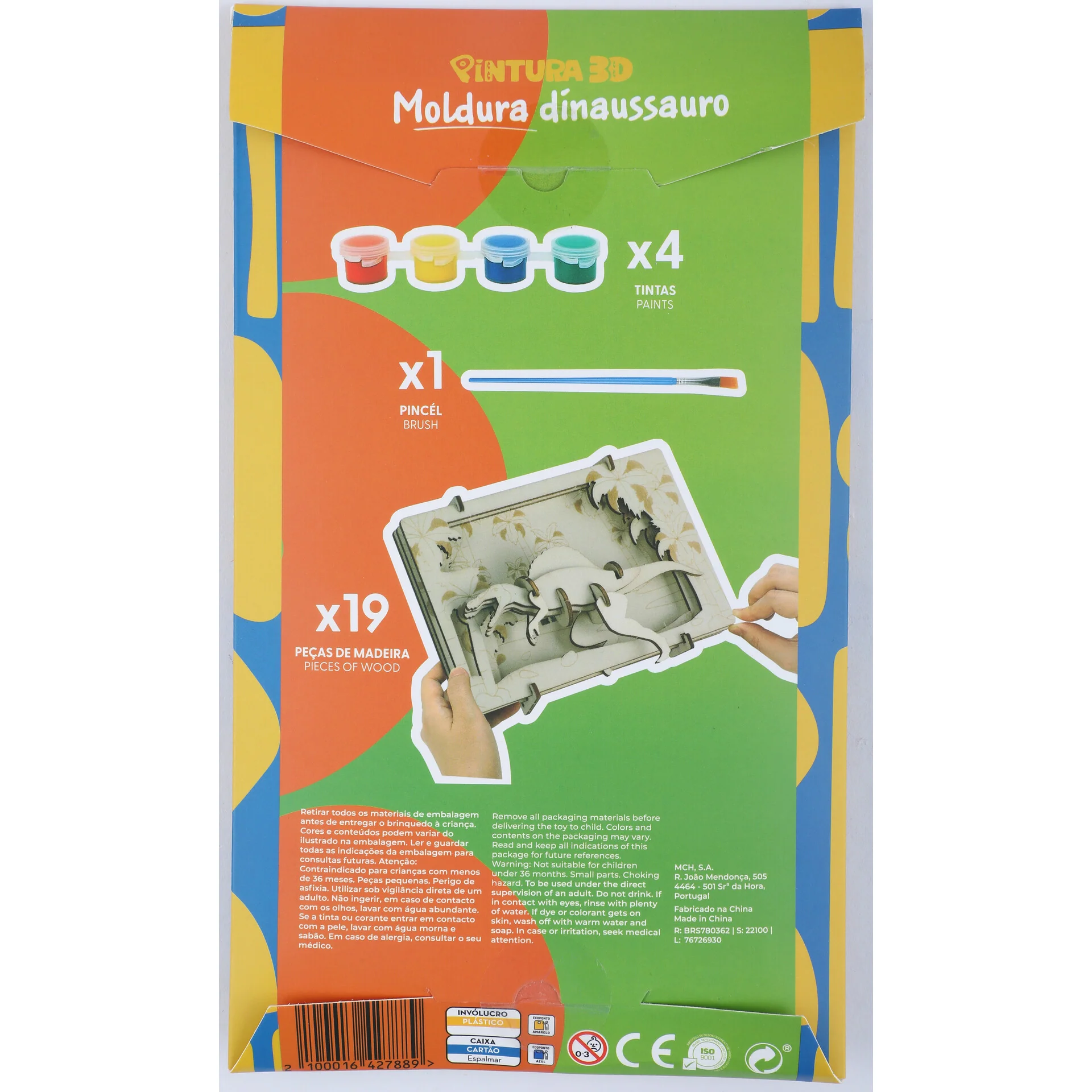 Valsa Moldura 3D Para Montar E Pintar - Image 2