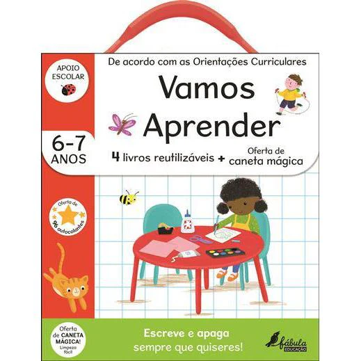 Vamos Aprender 6-7 Anos de Moira Butterfield - Escreve e Apaga Sempre que Quiseres